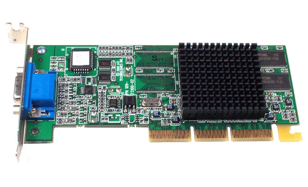 Grafische kaart ATI Rage 128 Ultra GL 16MB DDR AGP 4x VGA LOW PROFILE Rage128 DELL